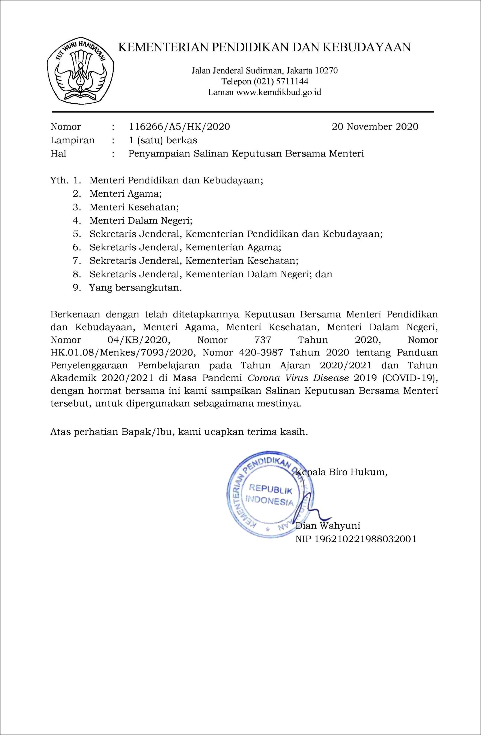 Contoh Surat Undangan Peresmian Pesantren