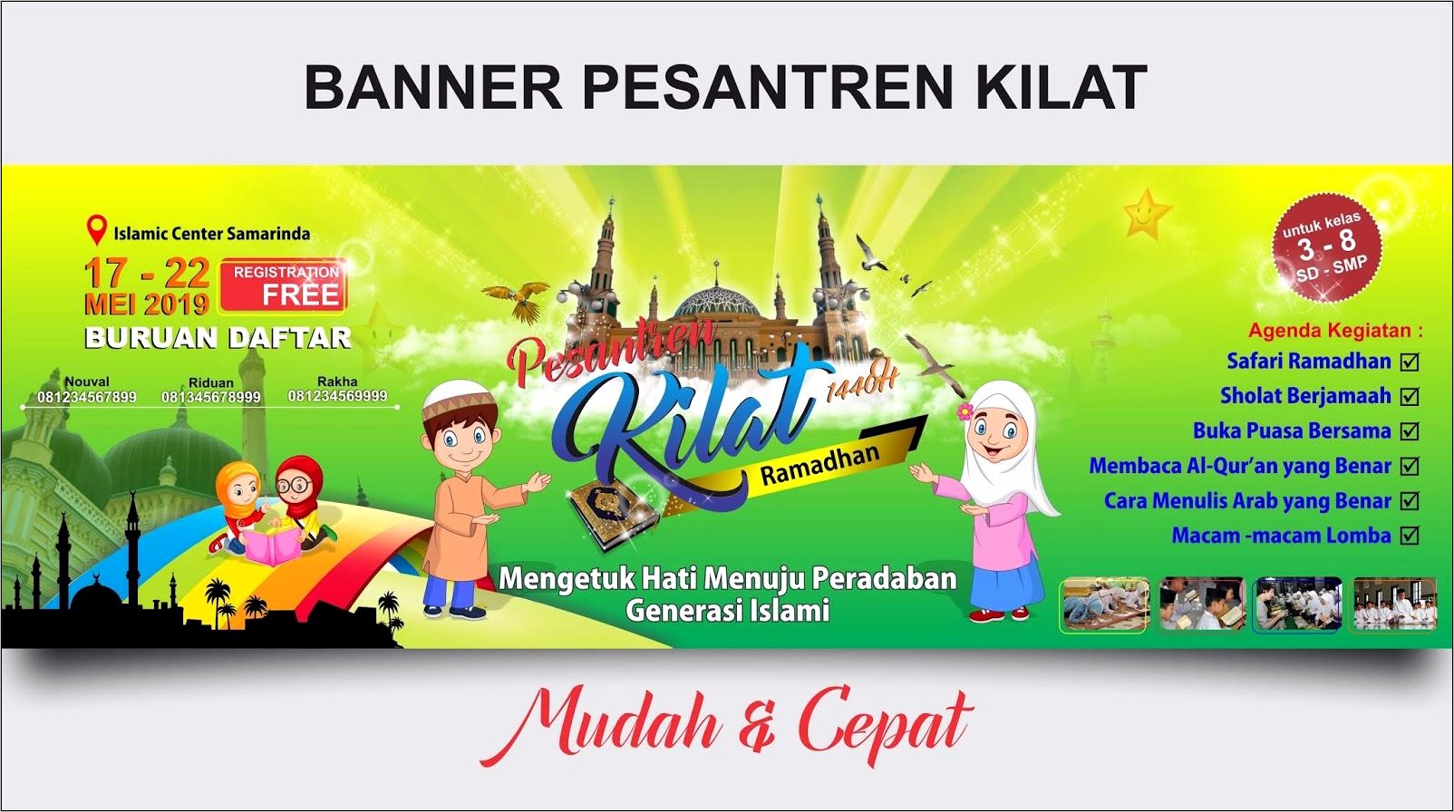 Contoh Surat Undangan Pesantren Kilat Ramadhan