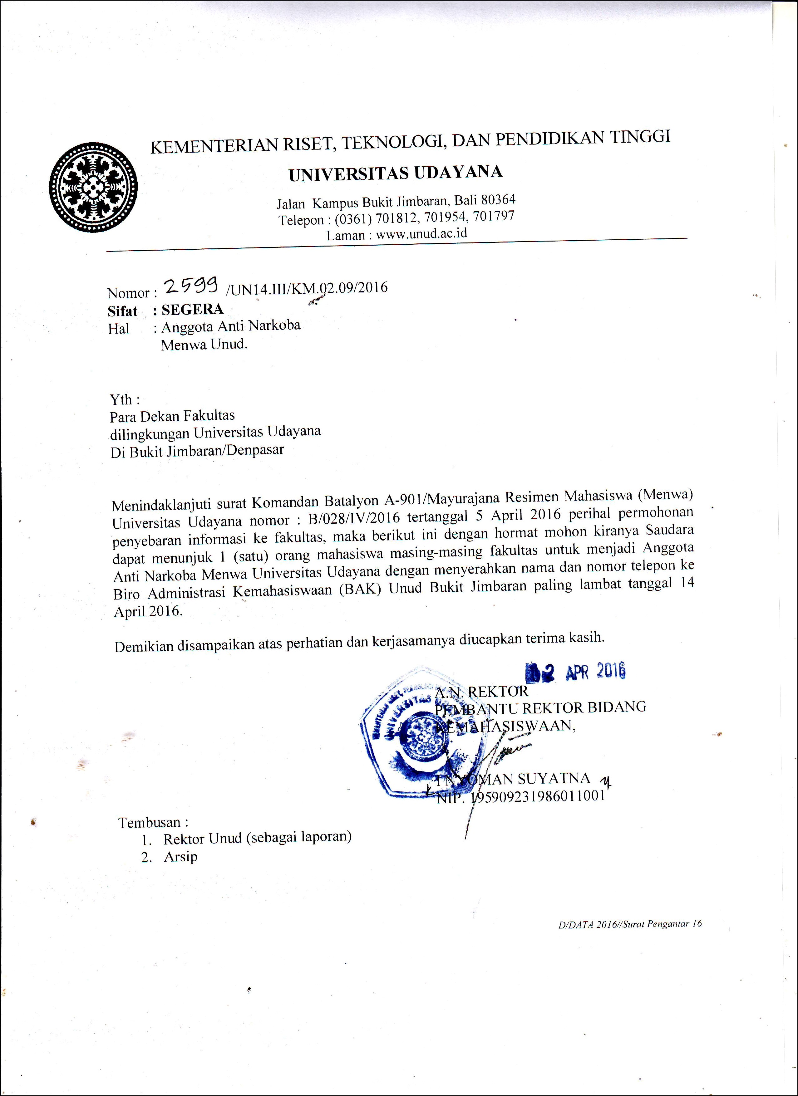 Contoh Surat Undangan Pnpm