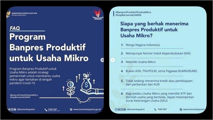 Contoh Surat Usaha Mikro