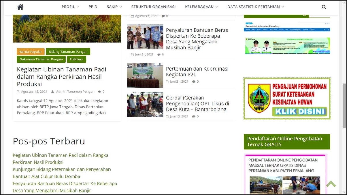 Download Contoh Surat Dinas Resmi Kabupaten Pemalang