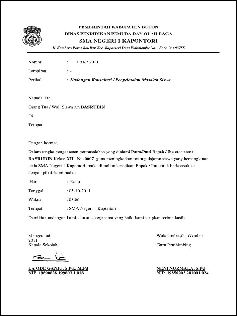 Download Contoh Surat Undangan Konsultasi Publik