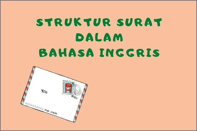 Mencari Contoh Surat Dinas Bisnis Dalam Bahasa Inggris