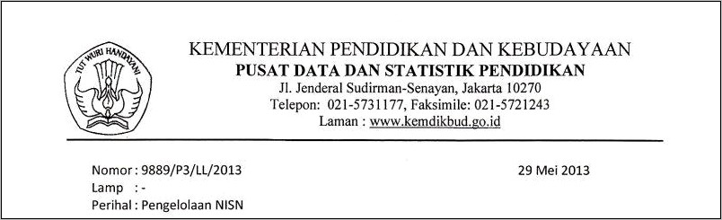 Perusahaan Contoh Kop Surat